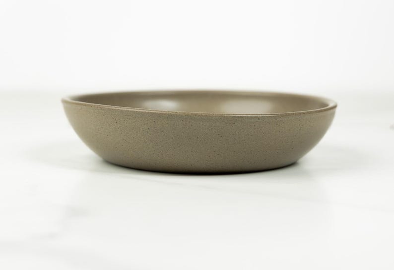 Handmade Stoneware Pasta Bowl - Farmhouse Dinnerware - USA Crafted image 10