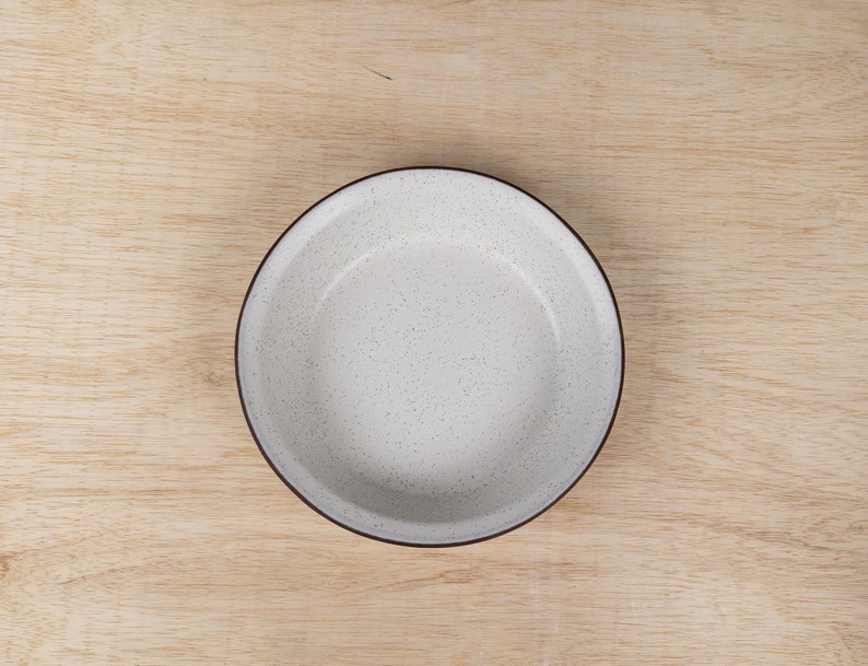 Deep-Straight-Edge-Pie Dish-Hearthland Speckle image 3