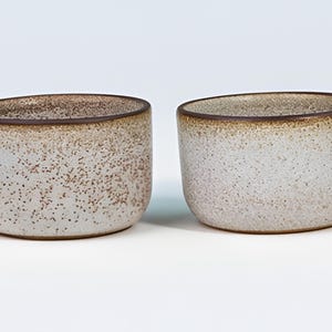 Handmade Stoneware Ramekin Set – Artisan Glazed Condiment Dishes - USA Made image 4