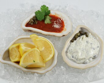 thumbnail image 2 of Snapklik.co : Grillable Shells, Ceraic Oyster Shells, Set Of 12 2 of 14