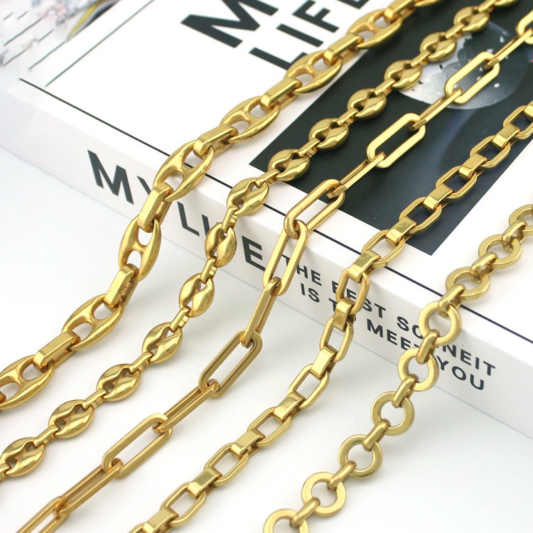 Purse Chain in Gold Chain Shoulder Strap Replacement for Etsy UK