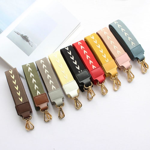 Black Adjustable Crossbody Bag Strap Replacement Etsy