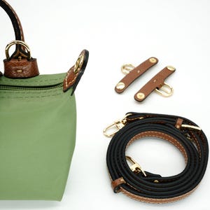 Personalisierte Crossbody Strap, Mini Le Pliage Tasche DIY Zubehör, Beutel Konvertieren zu Crossbody-Tasche, 6 Farben
