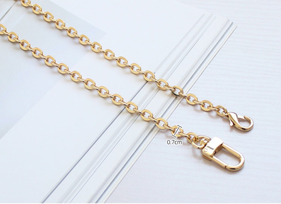Purse Chain In Gold Chain Shoulder Strap Replacement For Etsy