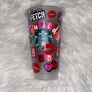 MEAN GIRLS CUP Mean Girls Starbucks Cup Cold Cup Pink Burn Book 