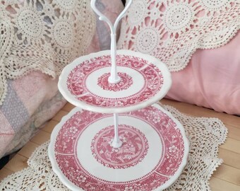 Farm House Shabby Chic Dessert Tidbit Stand