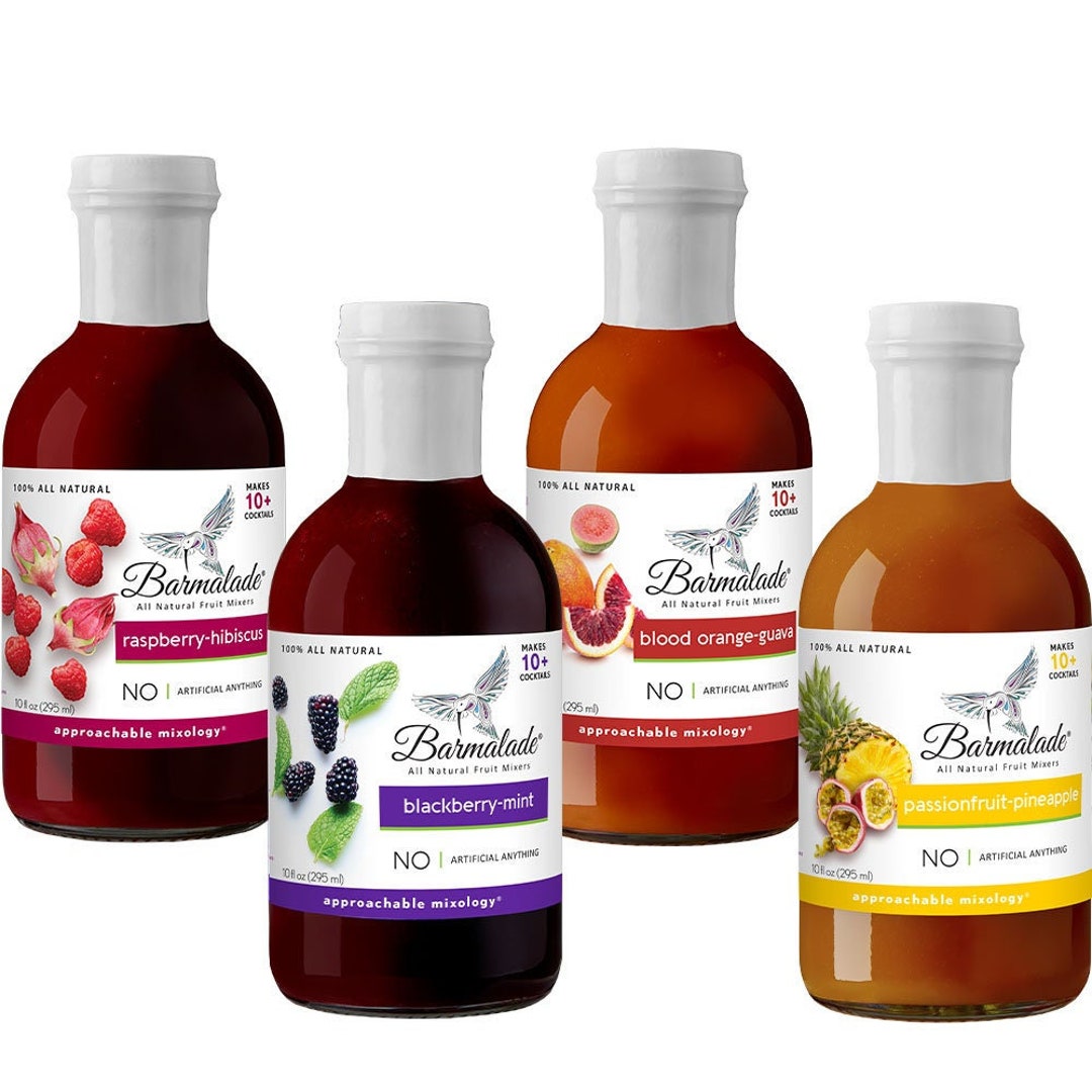 Barmalade Cocktail Mixer Party Pack All Natural Make Craft Cocktails at