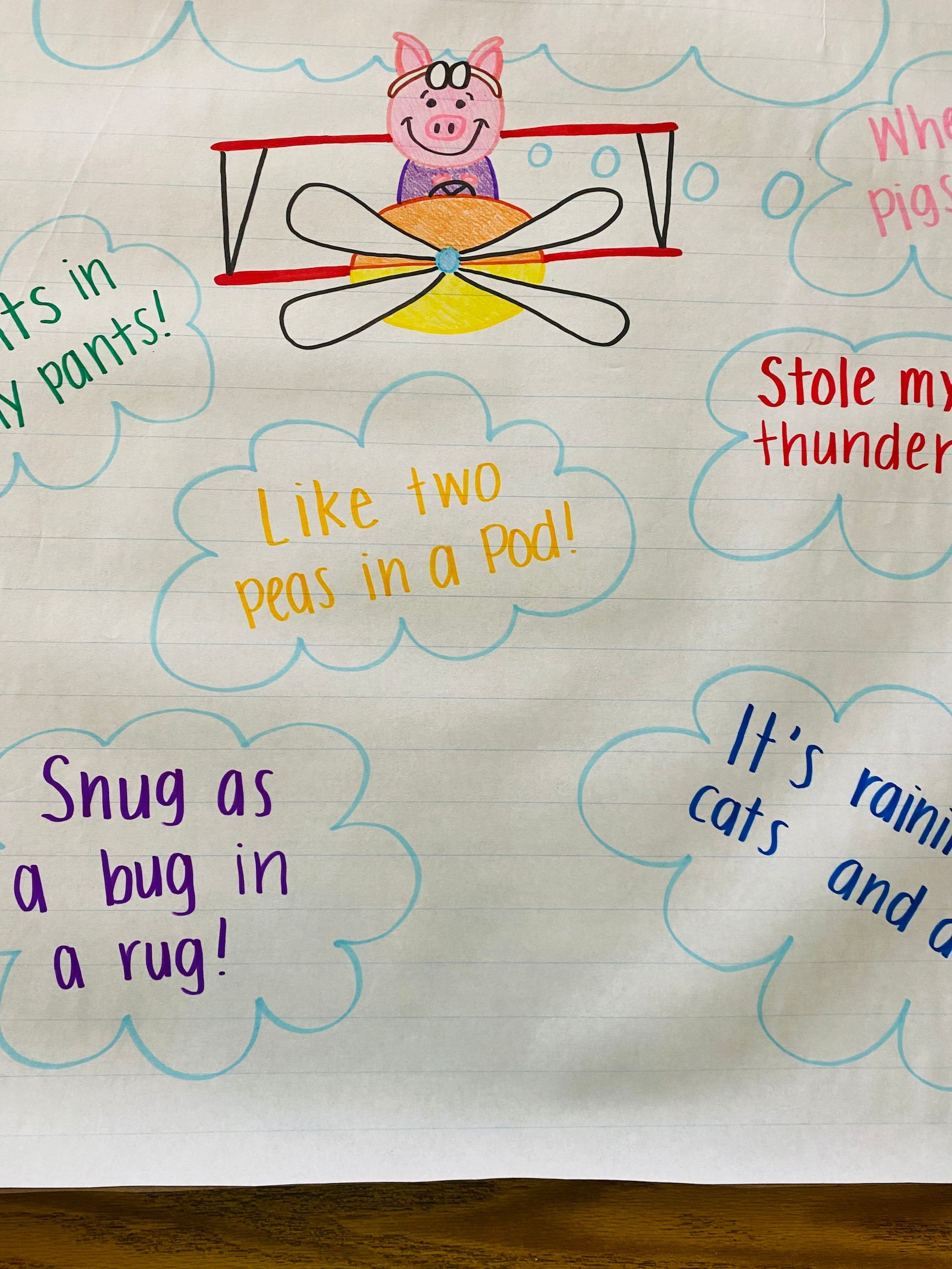 Idioms Anchor Chart Etsy