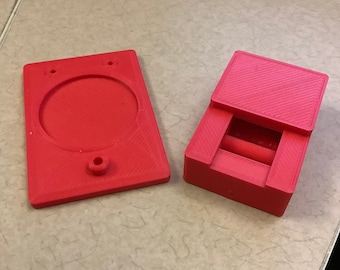 Mandalorian Small Rifle Buckle and Bandolier Plate - printed