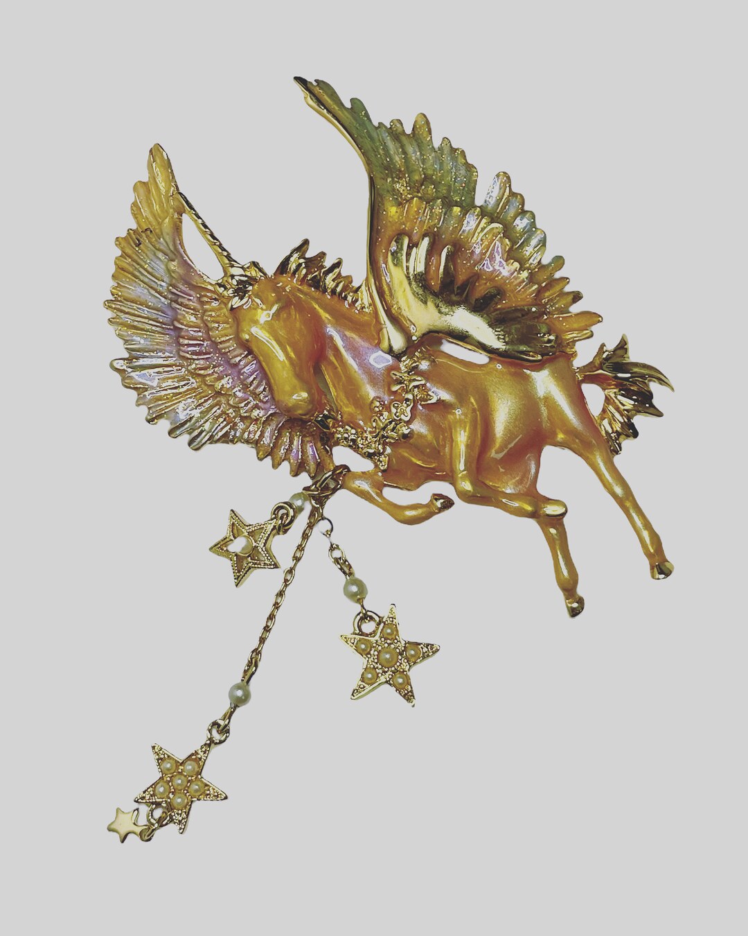 KIRKS FOLLY 飛馬ペガサス Kirks Folly Pegasus Brooch - Etsy