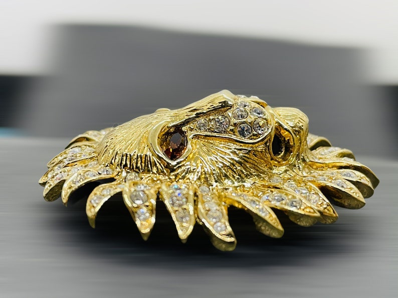 Attwood Sawyer Lion Brooch