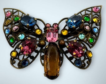 Max Neiger Butterfly Brooch