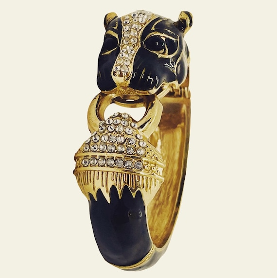 Vintage Panther Cuff