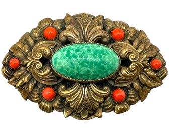 Czech Brooch Vintage