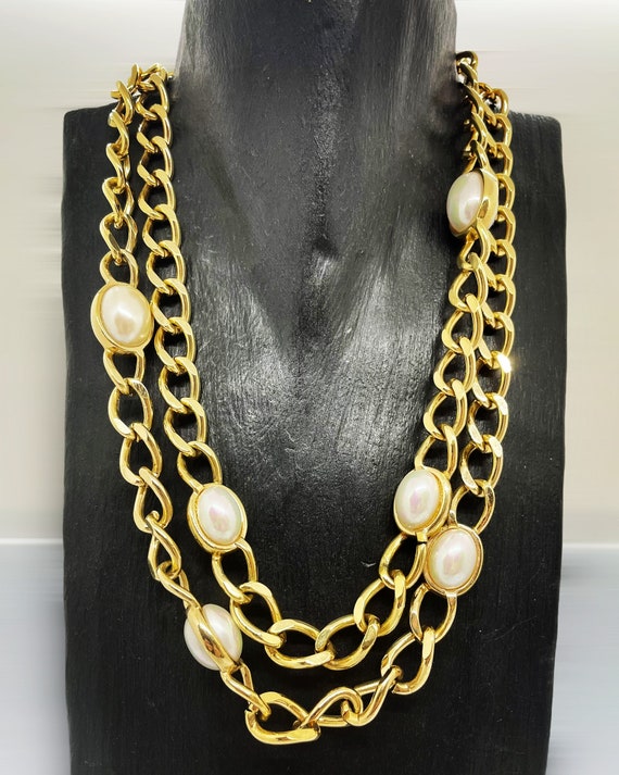 Christian Dior Vintage Necklace Etsy