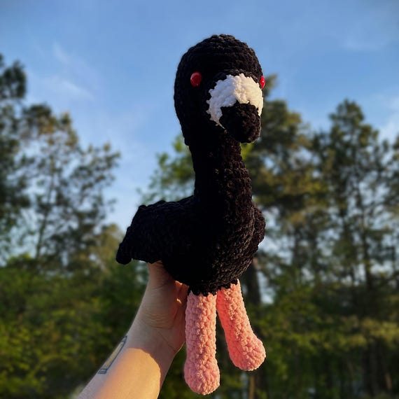 Black Flamingo | Physical Item Plush