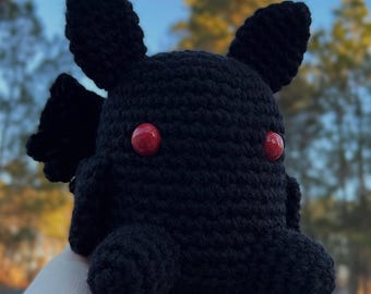 Crochet Moth Man Cryptid