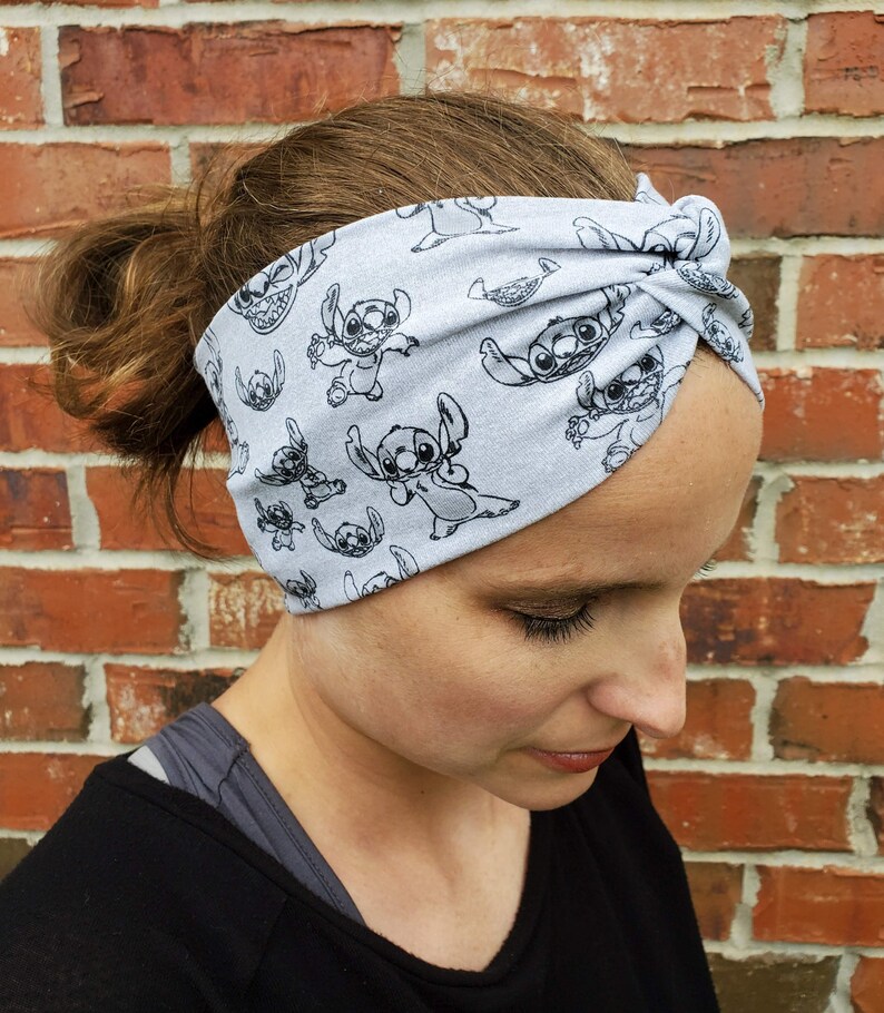 Stitch Women's Headband Character Headband Cartoon Etsy