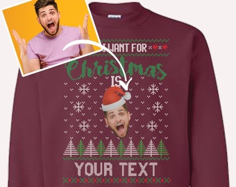 custom ugly christmas sweater no minimum