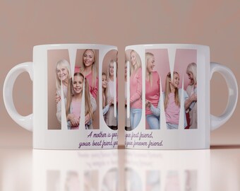 Mother's Day Custom Coffee Mug - Personalized mom coffee mug, mother's day gift, birthday gift