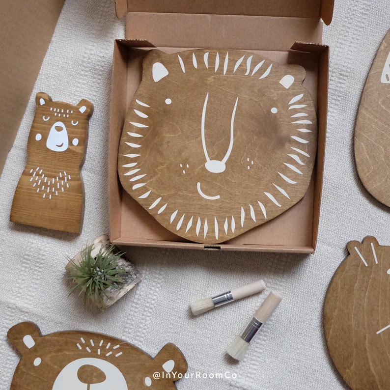 Lion Head Wall Decor Safari Nursery Wall Hangings Christmas Etsy UK