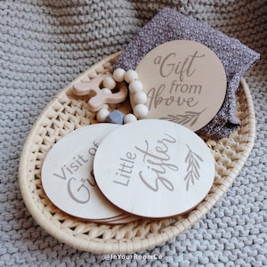 Disques d'étape de bébé, jalons d'annonce de naissance signes bébé, souvenir de photographie de vacances, plaques d'accessoires de photo mois semaines,
