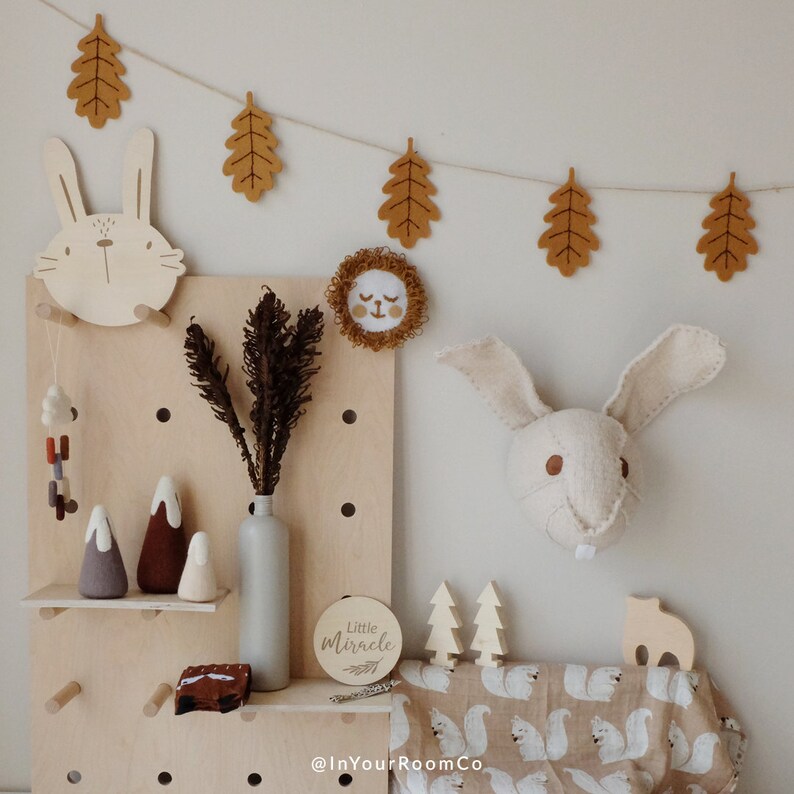 White Bunny Rabbit Wall Decor Hanging Faux Taxidermy Head - Etsy