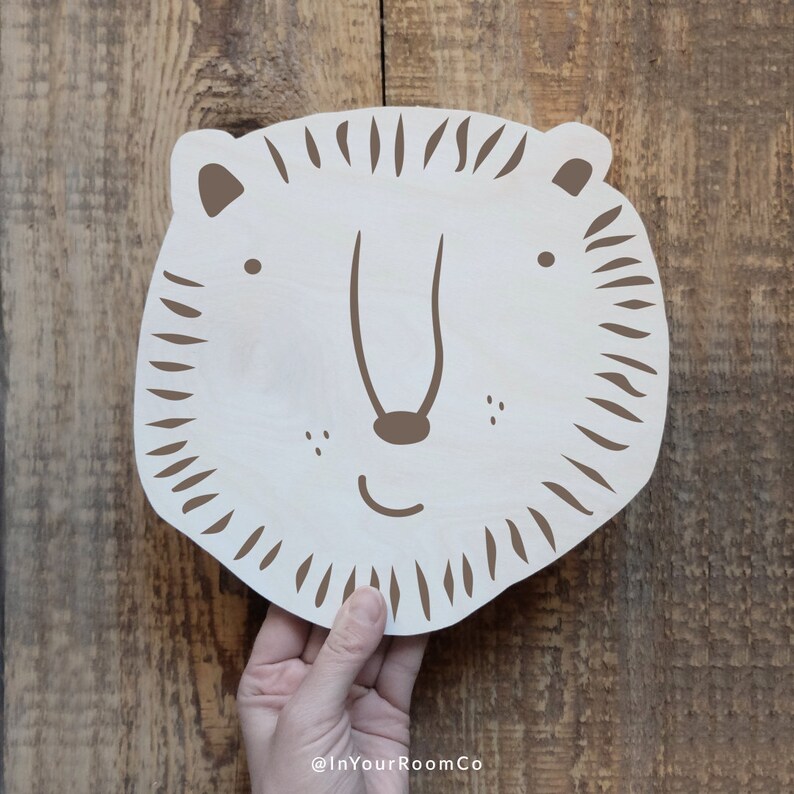 Lion Head Wall Decor Safari Nursery Wall Hangings Christmas Etsy UK