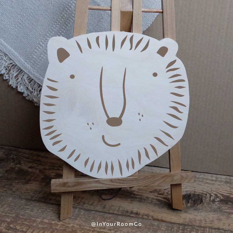 Lion Head Wall Decor Safari Nursery Wall Hangings Christmas Etsy UK