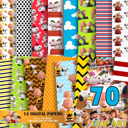 Charlie Brown SVG Charlie Brown Clip Art Peanuts Digital Etsy Canada