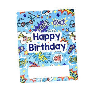 Modello PNG per biglietto di compleanno