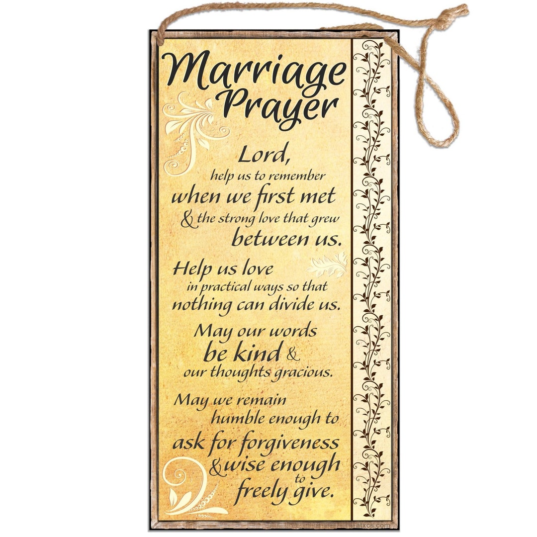 Marriage Prayer Couple Sign main image 0