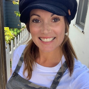 Hat Cap (sewn with only 1/2 head of hair)