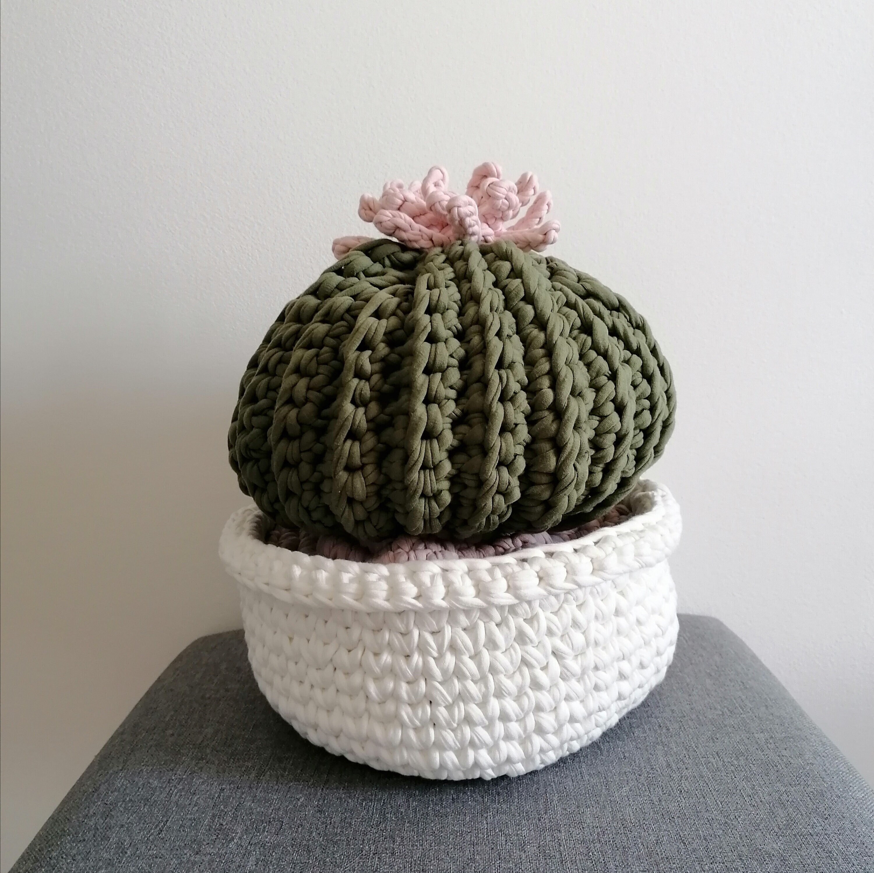 Cactus Grand Modèle Au Crochet