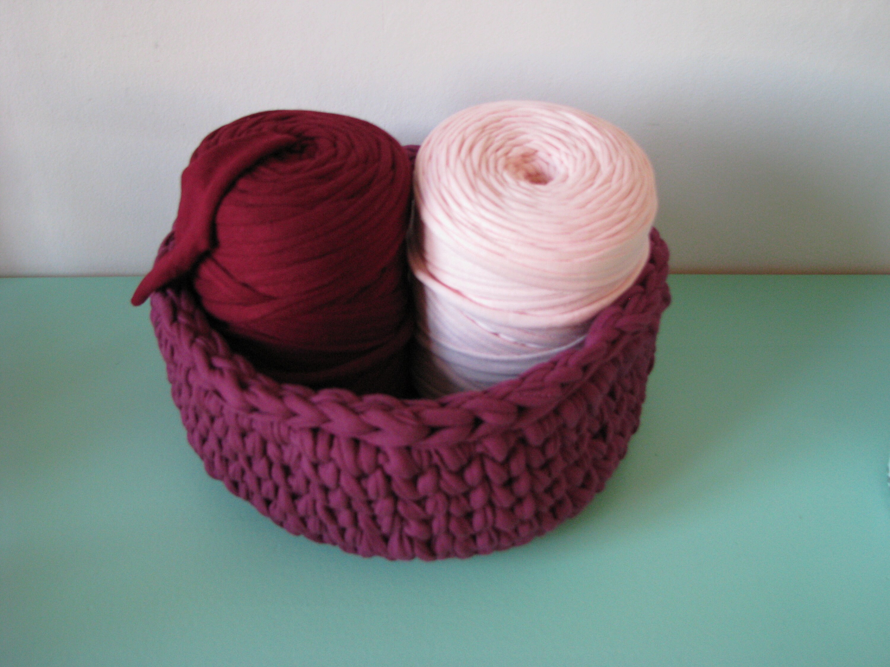 Corbeille Au Crochet