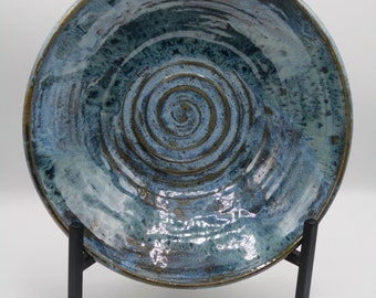 Medium Blue Serving Bowl