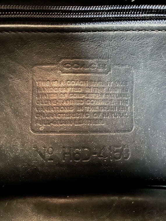 Vintage Coach 4150 Fletcher Saddle Bucket Crossbody Bag / Free US