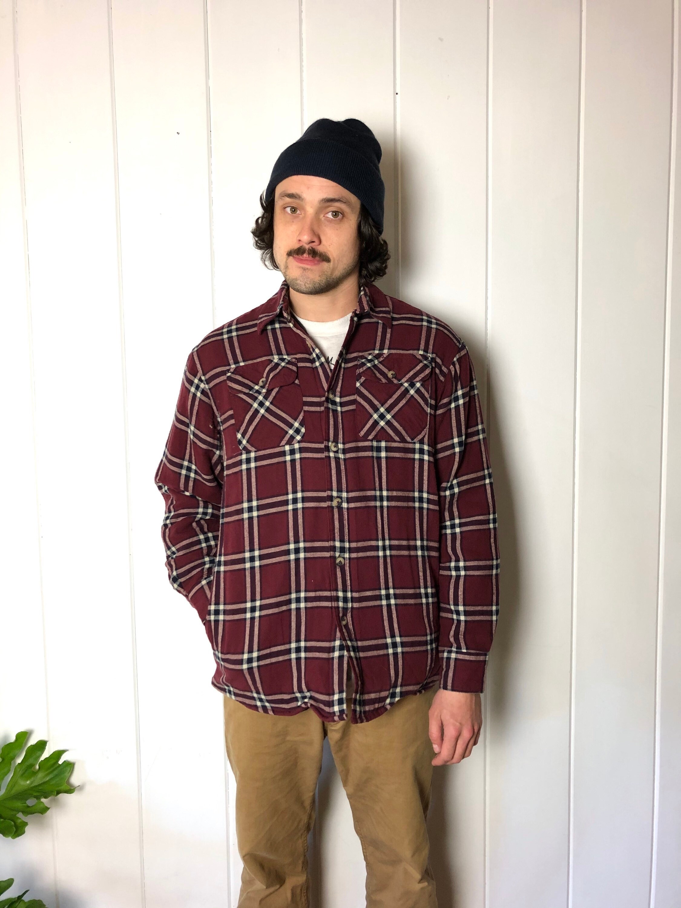 Vintage Wrangler Light Plaid Jacket 