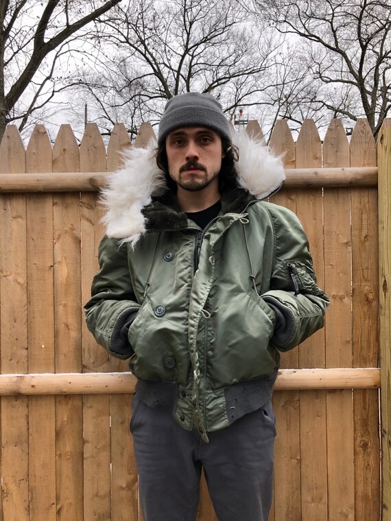 Vintage Men's Flyer Jacket Type N-2B / Alpha Indus