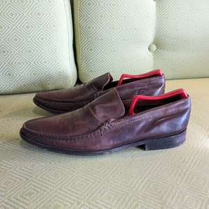 Vintage Brown Leather Cole Haan Slip-Ons / Men's 9.5 / Free US Shipping
