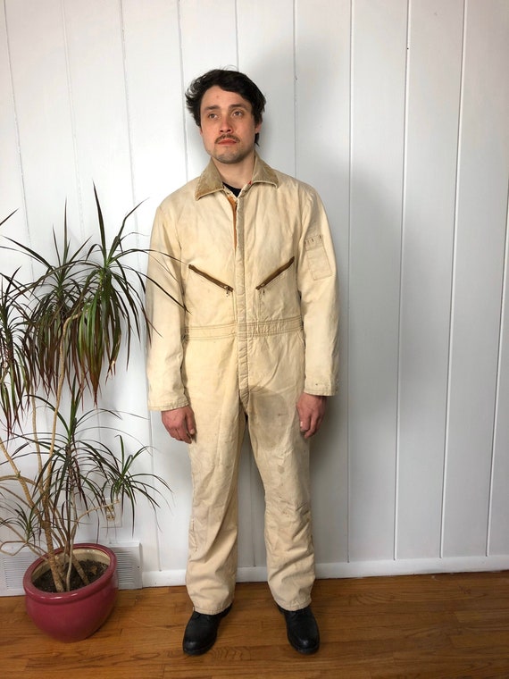 Vintage Mens 60s / 70s Insulated Coveralls Zero Z