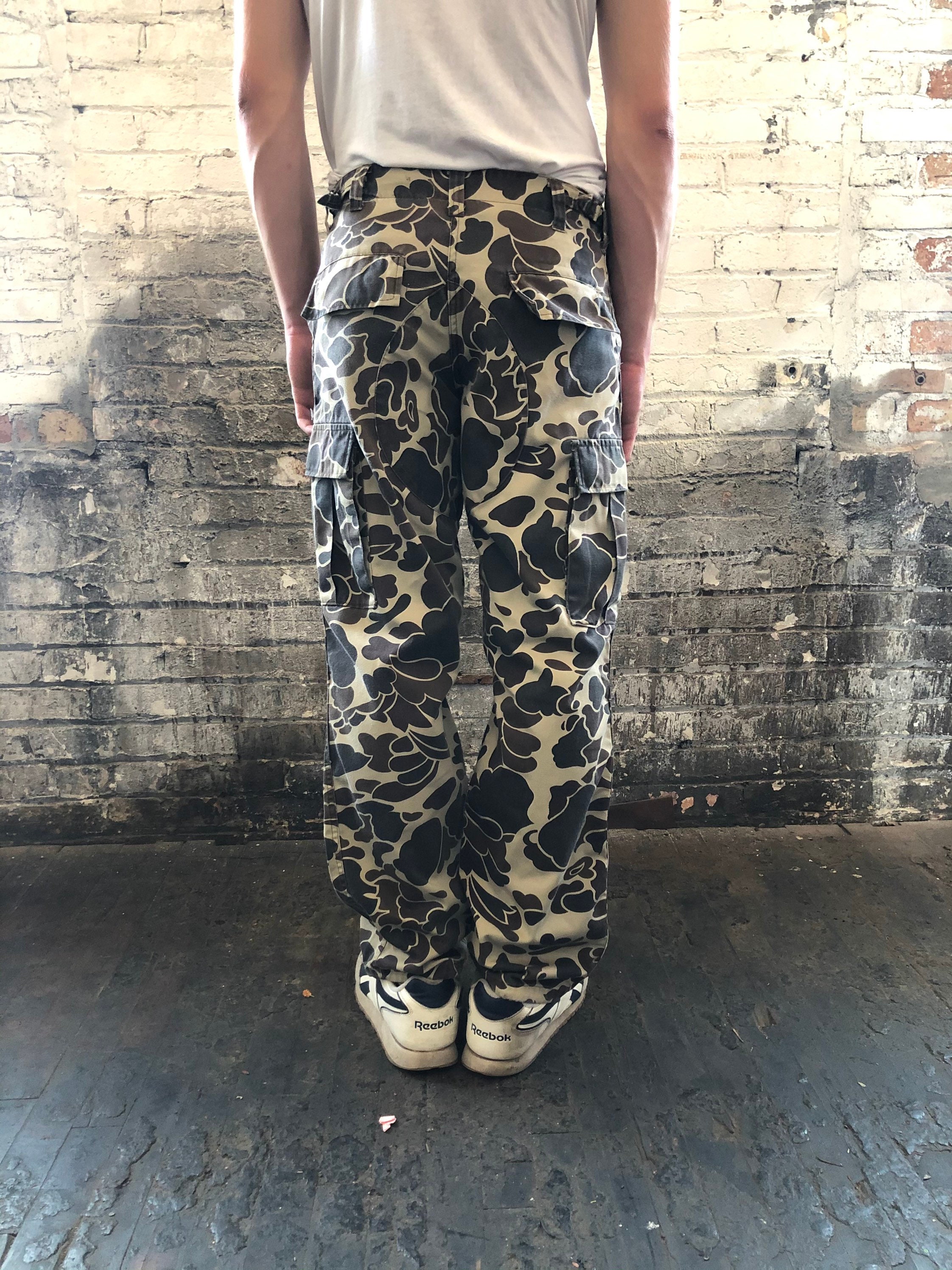 Duck Camo Pants / Vintage Hunting Pants 