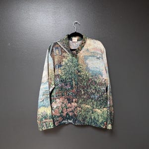 SUGAR STREET WEAVERS 風景柄 スタンドカラージャケット Sugar street weavers jacket - Gem