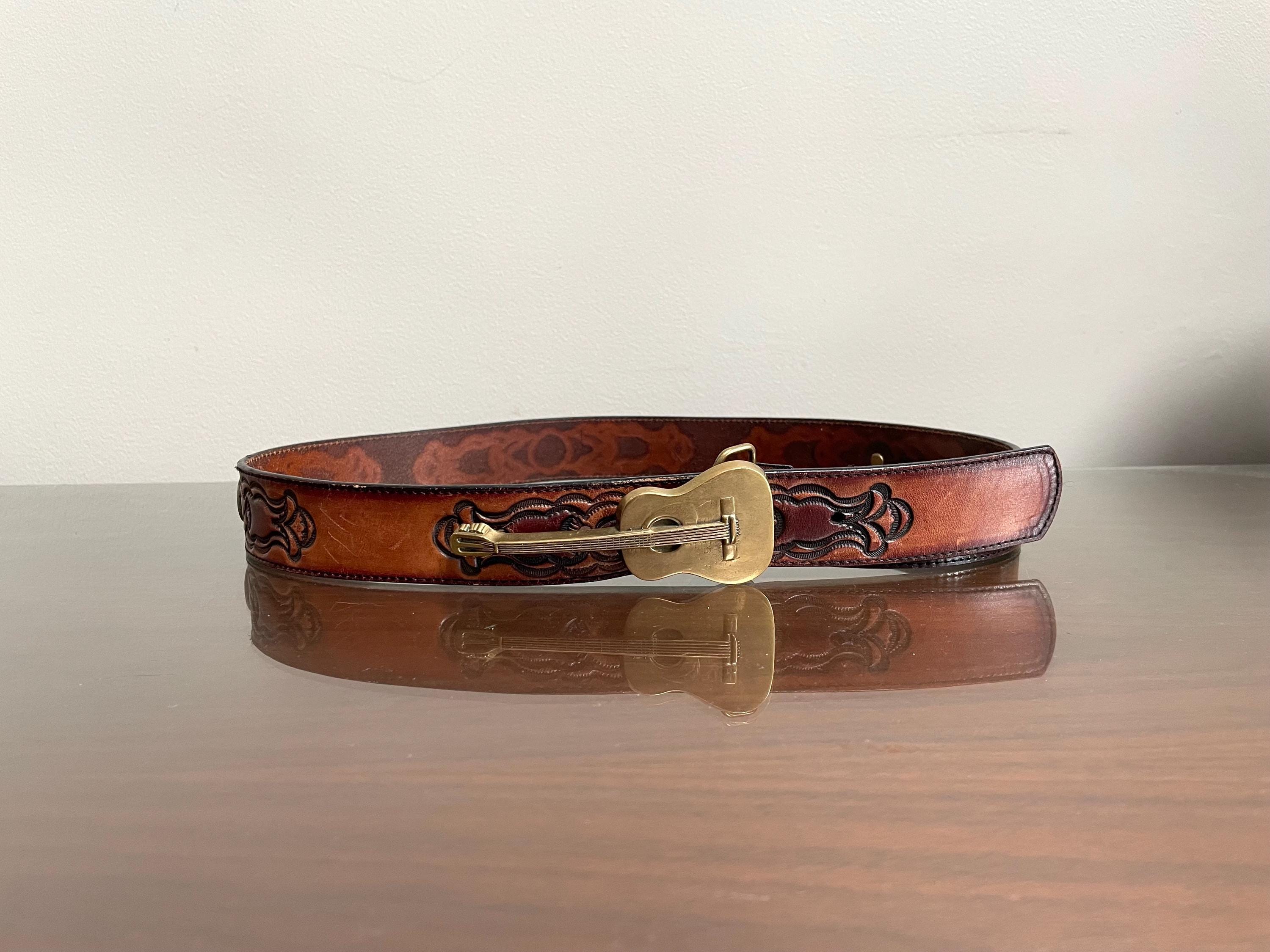 70s Brown Belt - Etsy