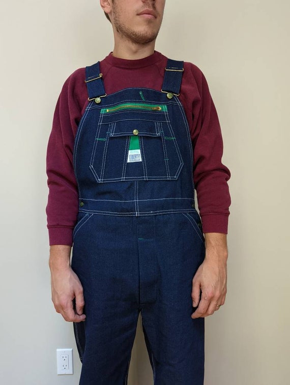 Vintage Deadstock Liberty Denim Overalls / Made i… - image 3