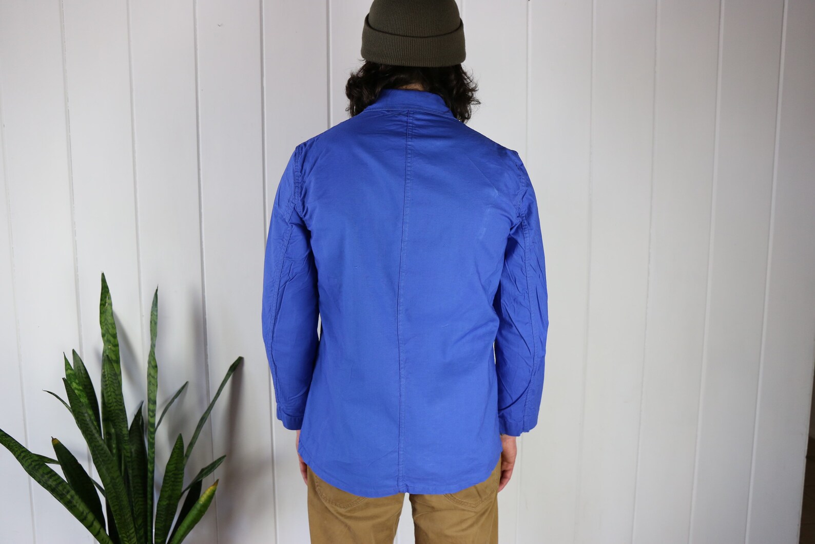 Vintage 50's Angelica Uniforms Blue Button Down Long Etsy