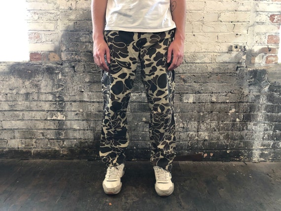 Vintage Men's Duck Camo Pants / Vintage 