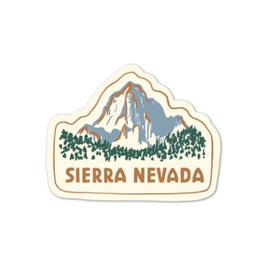 Sticker style vintage - Sierra Nevada