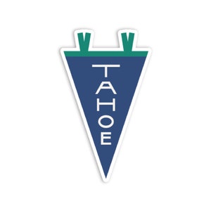 Mini Tahoe Pennant [Sticker]