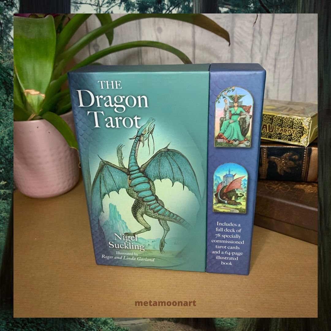 The Dragon Tarot Tarot Deck With Guidebook Divination | Etsy UK